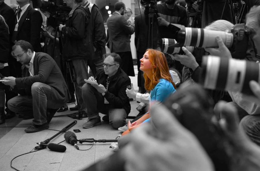 If female journalists remain silent, who else speaks out?
